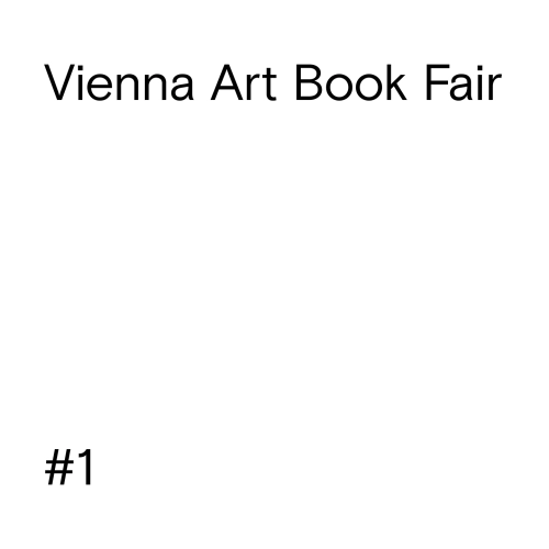 Vienna Art Book Fair 2019